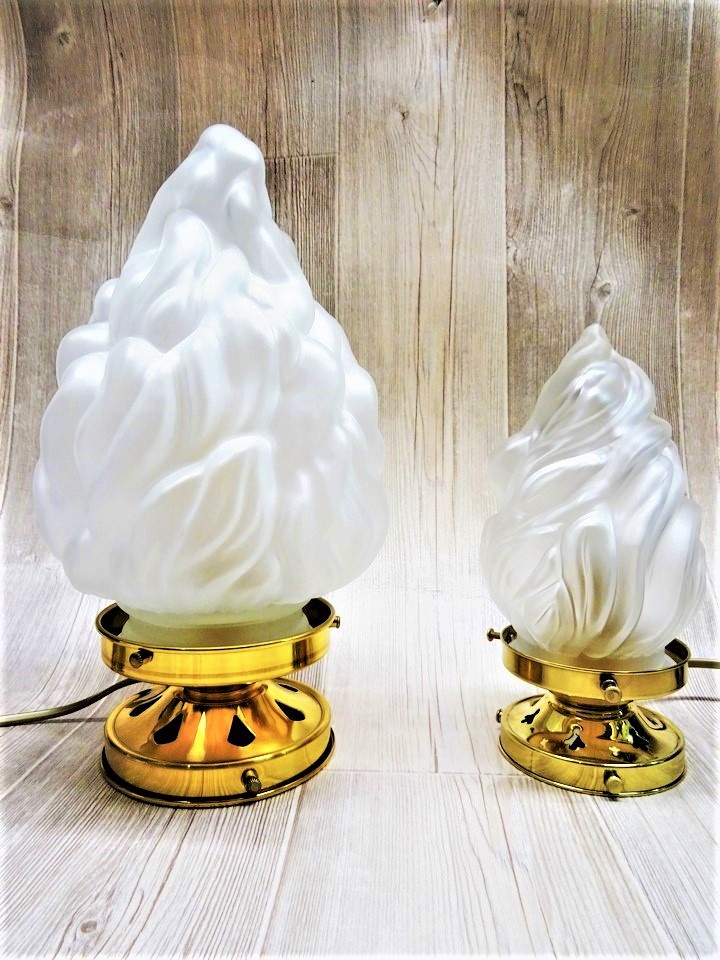 Lampe Torchère style flamme,  lampe en forme de flamme pour hôtel et restaurant