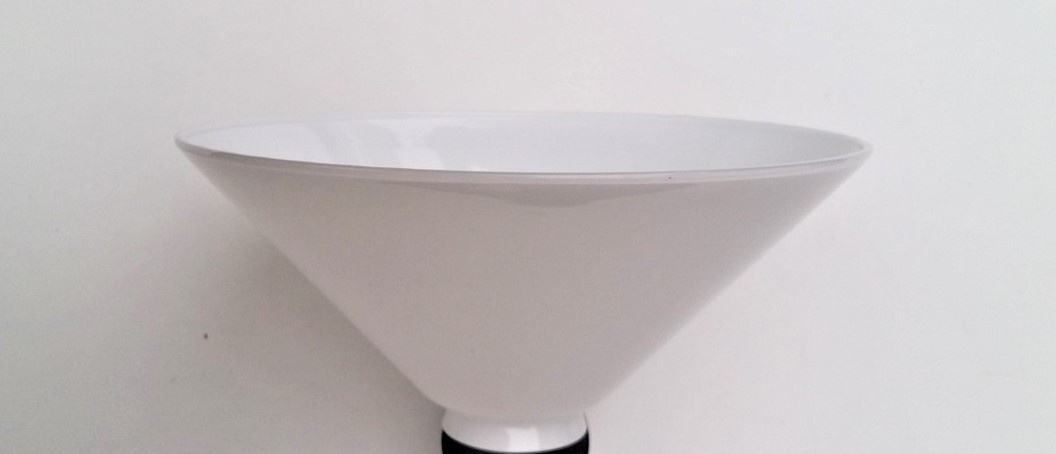 Reflecteur opale blanc diamètre 22 cm