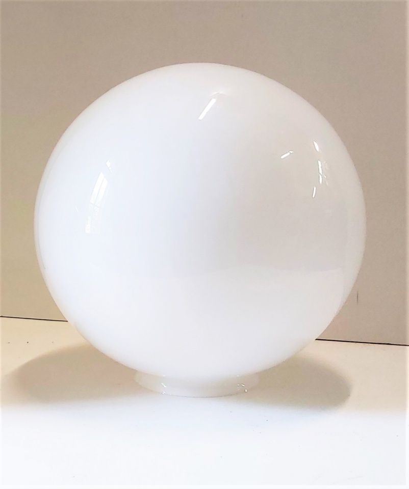 Boule Opale 25 cm de diamètre, col 8 cm
