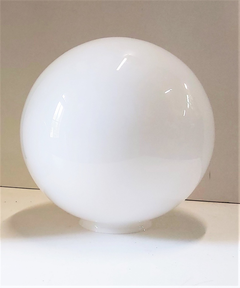 Boule Opale 30 cm de diamètre, col 8 cm